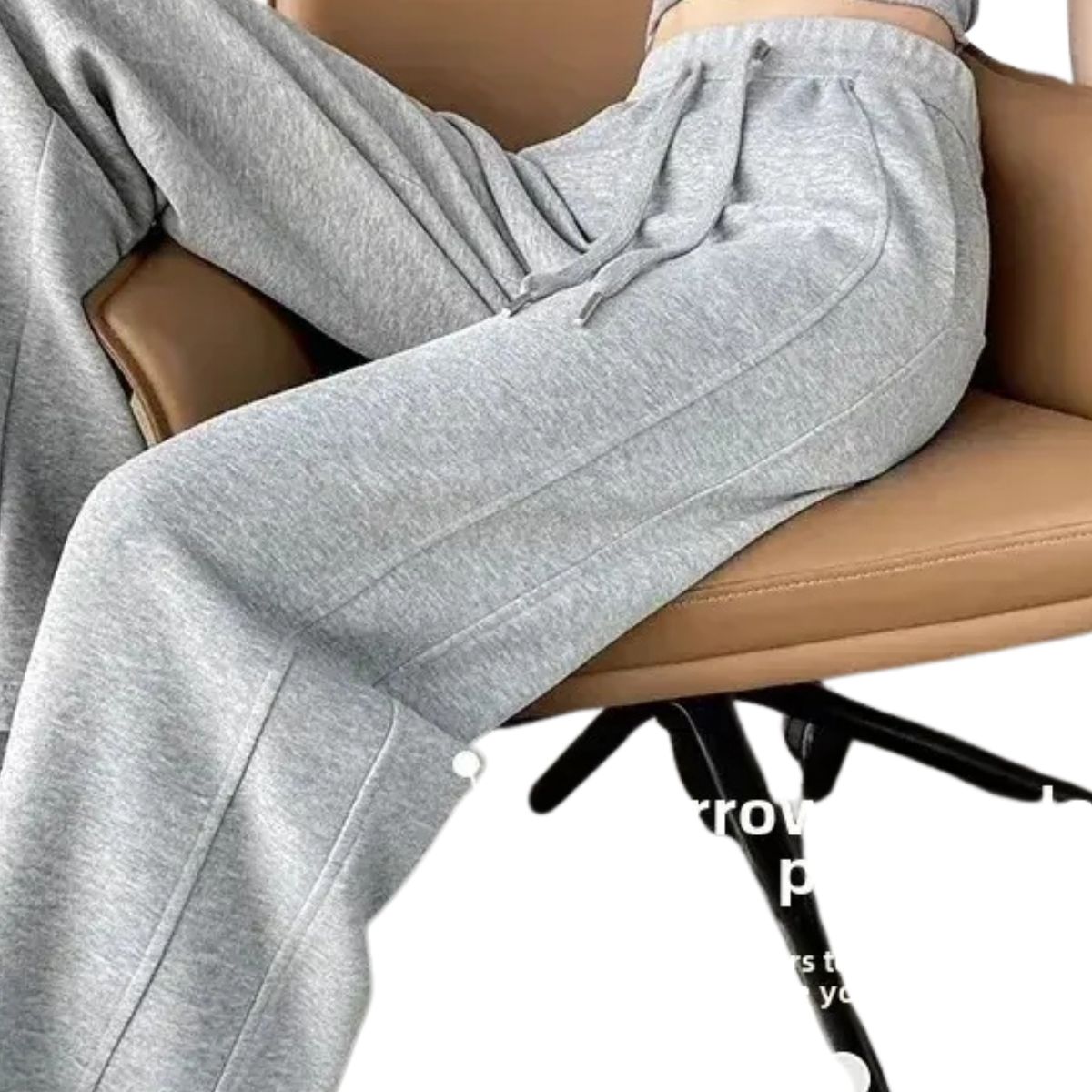 LOOK SHOP - Pantalón Mujer Palazzo Algodón. Buzo Lulu Calidad Premium 819