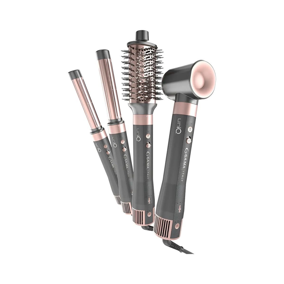 GAMA - Cepillo Secador Gama Multistyler UniQ Aura 4 en 1