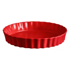 EMILE HENRY - Molde Redondo Alto 32 Cm Rojo