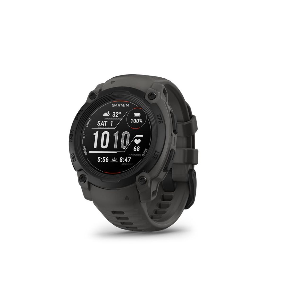 GARMIN - Smartwatch Instinct E 40 mm Black Pebble Gray Garmin