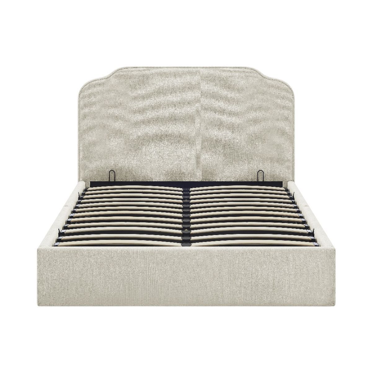 SWEET HOGAR - Cama KING con respaldo almacenamiento incorporado