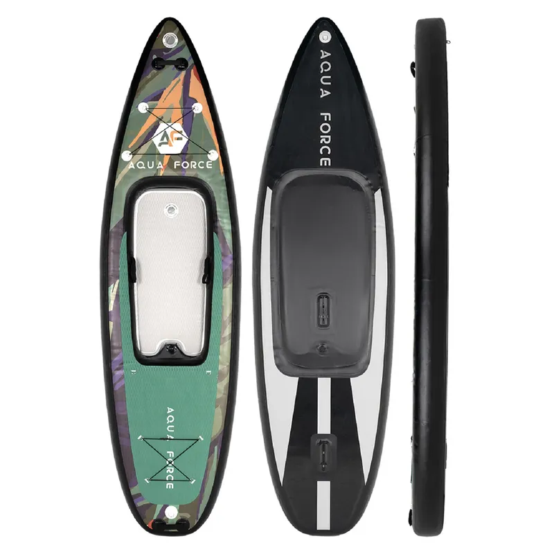 ULTIMATE FITNESS - STAND UP PADDLE BOARD INFLABLE KAYAK 112 TOUNA - DOBLE CAPA