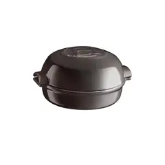 EMILE HENRY - Quesera Para Horno Gris Oscuro