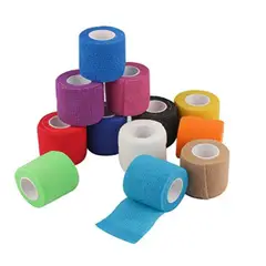 GENERICO - 10x Cinta coban de 75mm colores variados