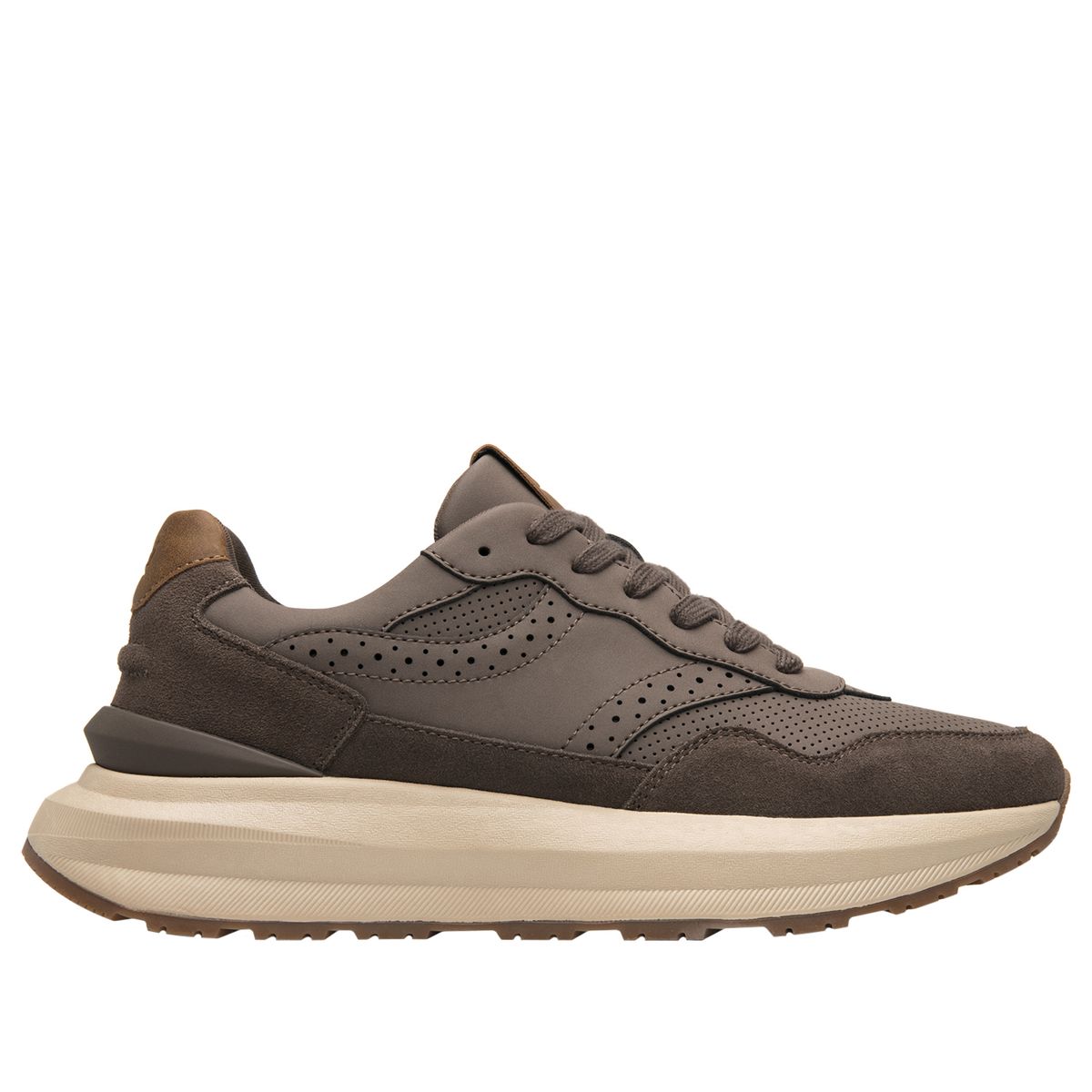 FLEXI - Zapatilla Hombre Belk 420903 Café Flexi