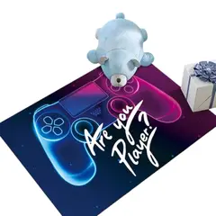 ANGELES DEL HOGAR - ALFOMBRAS CON DISEÑO GAMER 150X200 CM