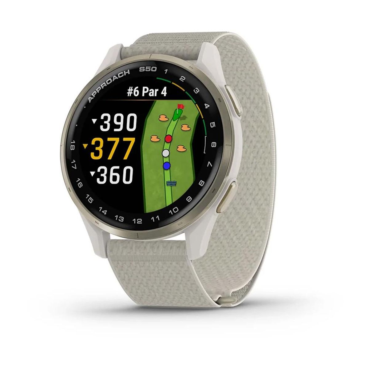 GARMIN - Approach S50 43 mm Golf GPS Nylon Neutral