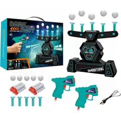 MOVI - JUEGO DE TIRO DARK SHOT OBJETIVO FLOTANTE BRILLA EN LA OSCUR