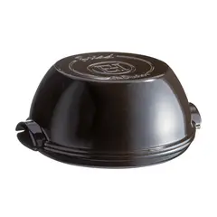 EMILE HENRY - Set Horno De Cerámica Para Pan Gris Oscuro