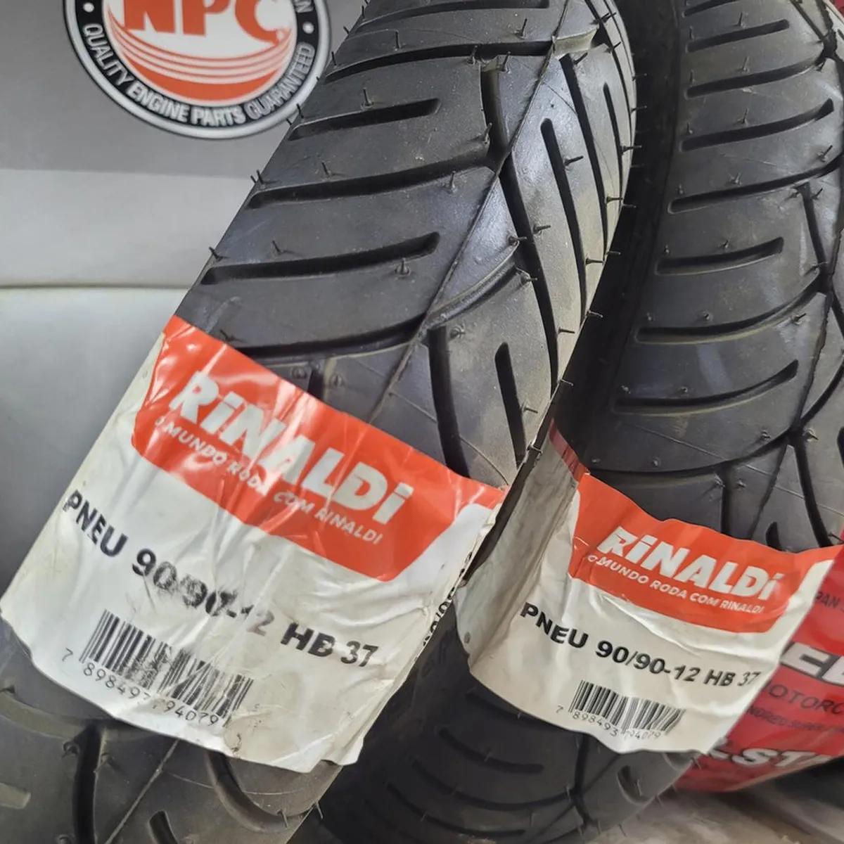 GENERICO - Neumático De Moto Trasero Scooter - Bicimoto 9090-12 Urbano