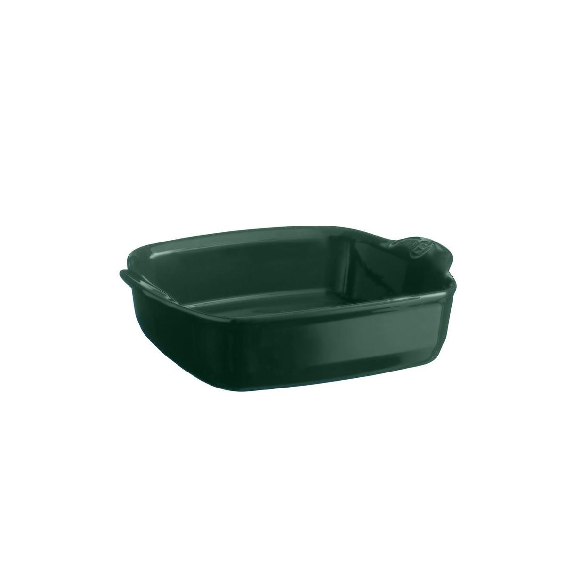 EMILE HENRY - Fuente Horno 28X24Cm Verde Oscuro