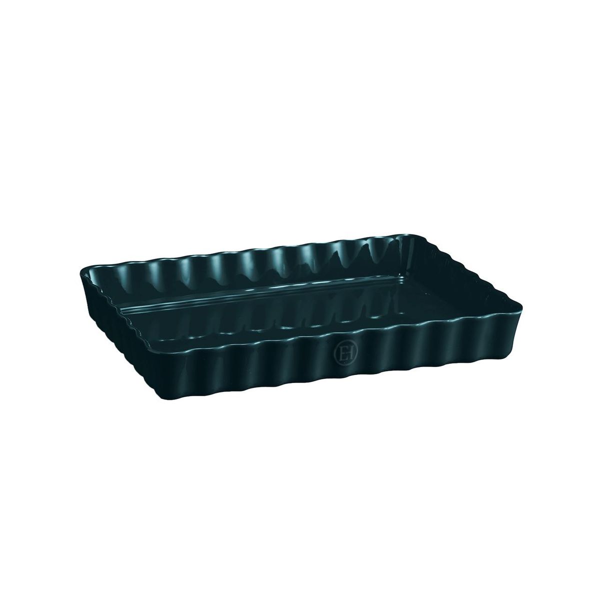 EMILE HENRY - Fuente Tarta Rectangular 24X34 Cm Azul