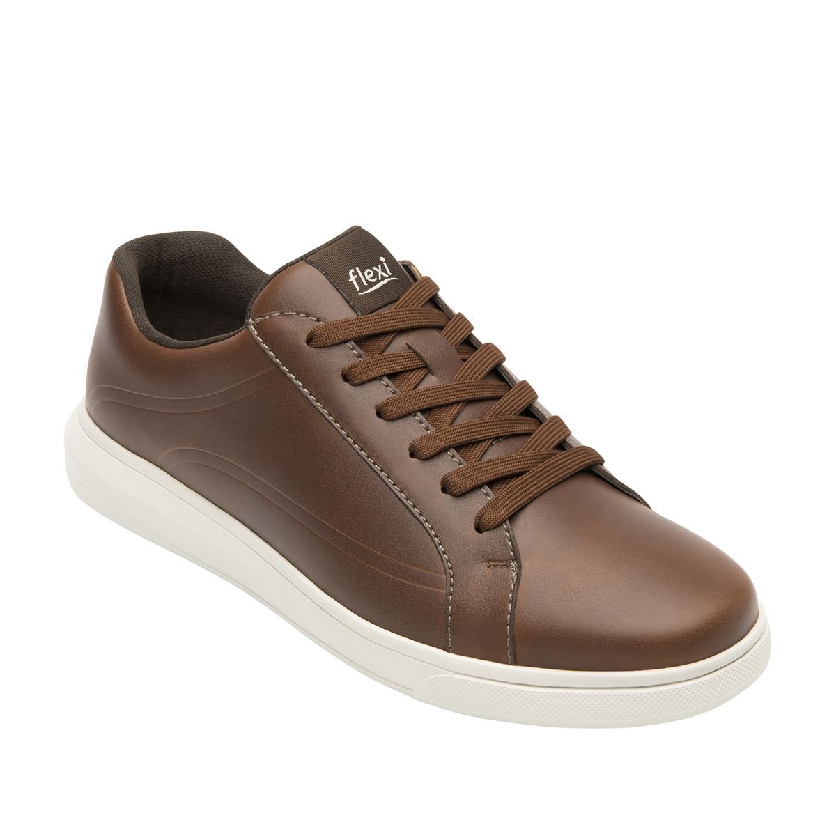 FLEXI - Zapatilla Hombre Fraser 415301 Café Flexi