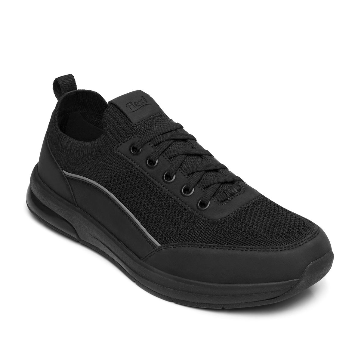 FLEXI - Zapatilla Hombre Baxter 422301 Negra Flexi