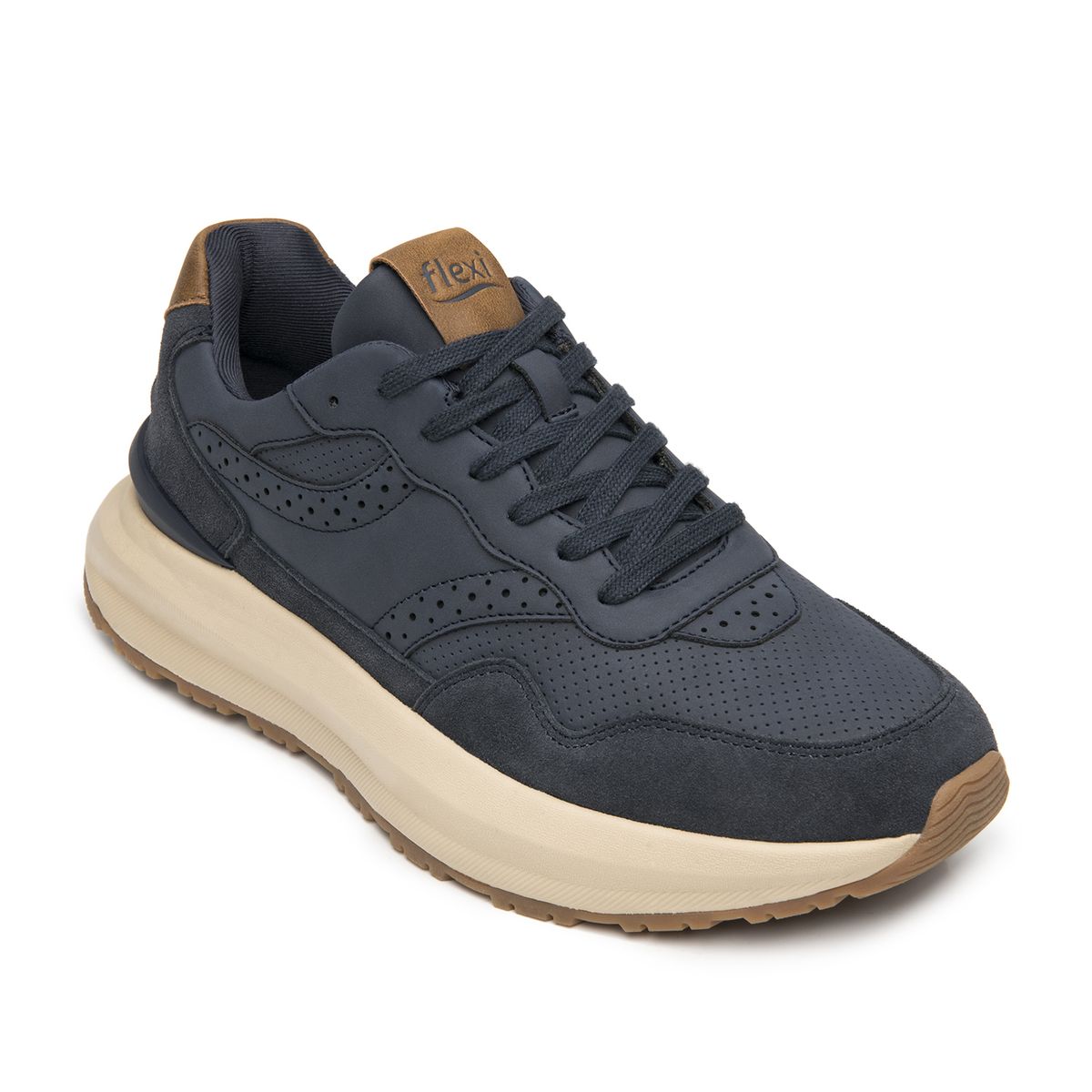 FLEXI - Zapatilla Hombre Belk 420903 Azul M. Flexi