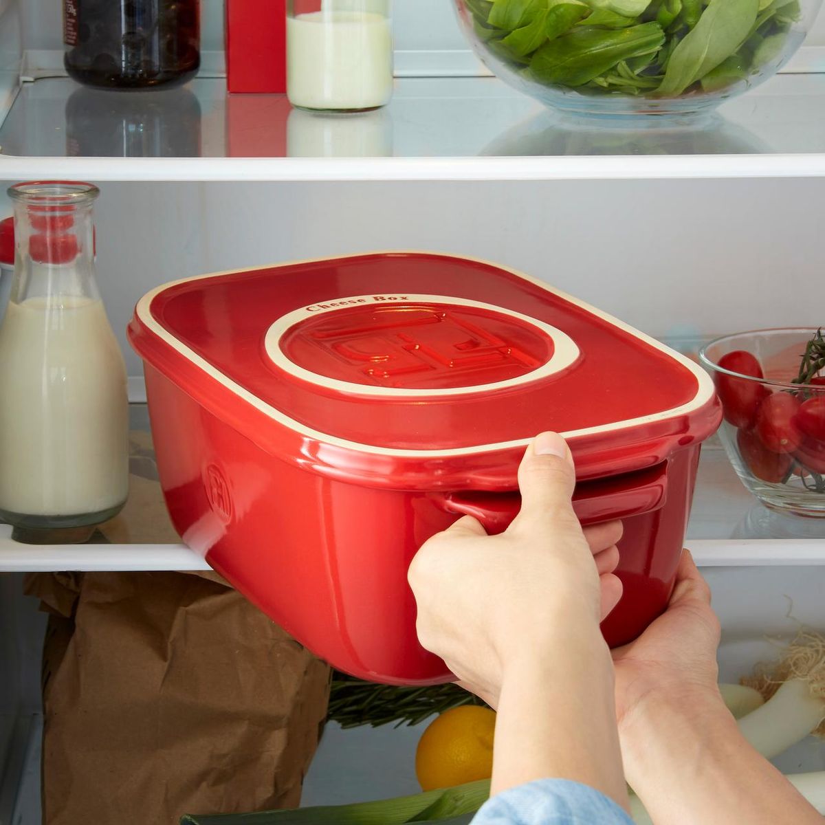 EMILE HENRY - Cheese Box Rojo