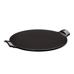 EMILE HENRY - Base de Piedra Lisa Para Pizza 40 Cm Gris Oscuro