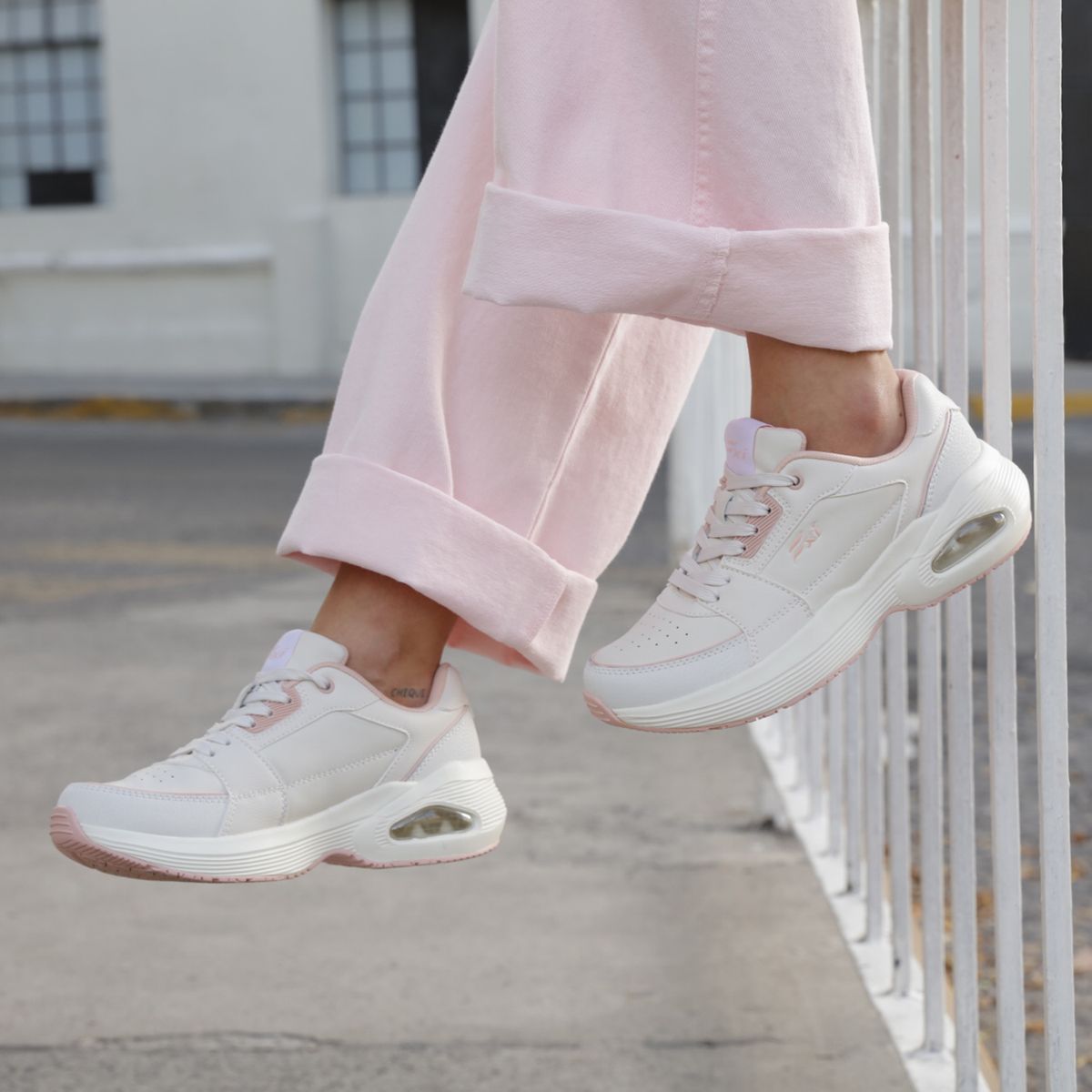 FLEXI - Zapatilla Mujer Saluma 131503 Beige Flexi