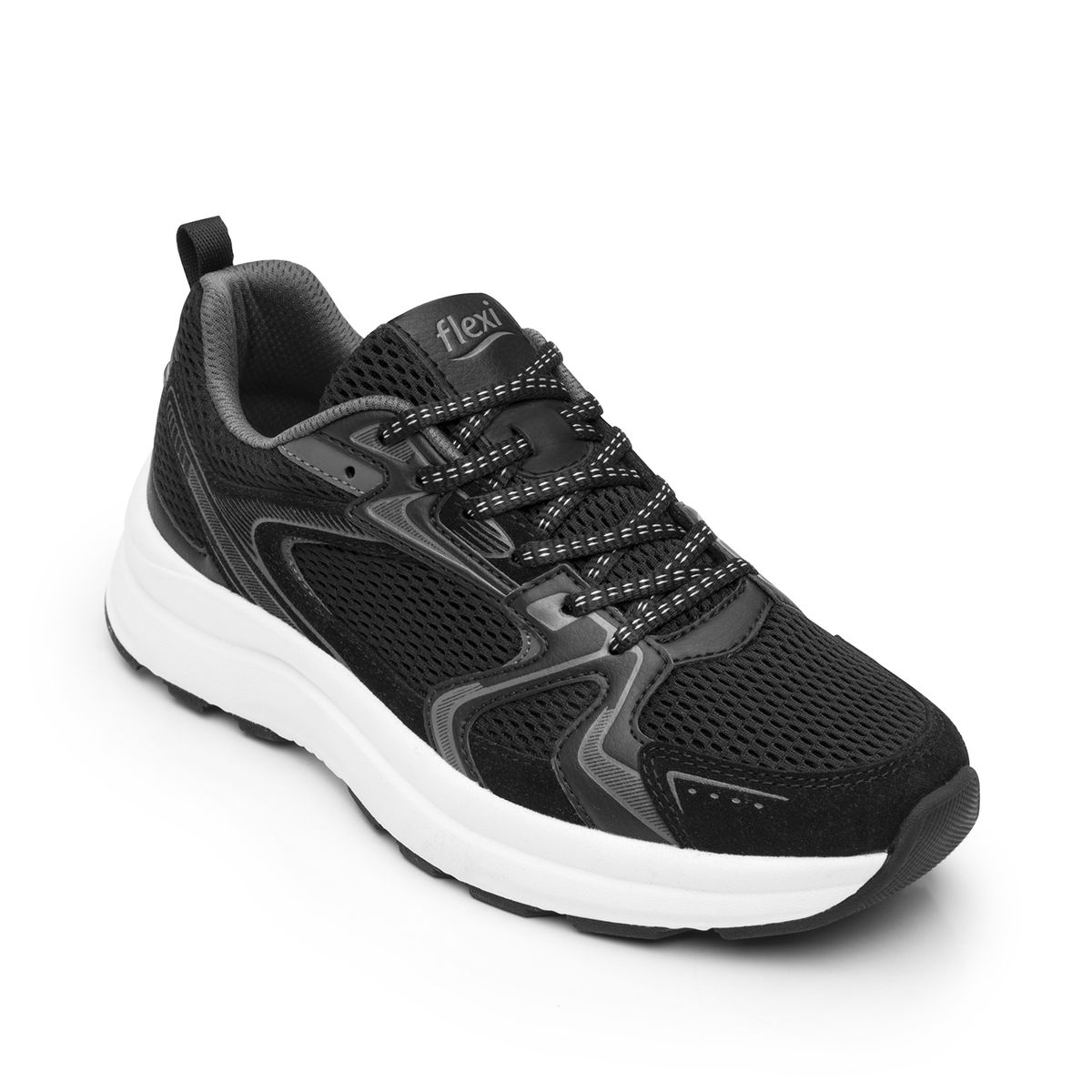 FLEXI - Zapatilla Mujer Jezz 138701 Negra Flexi