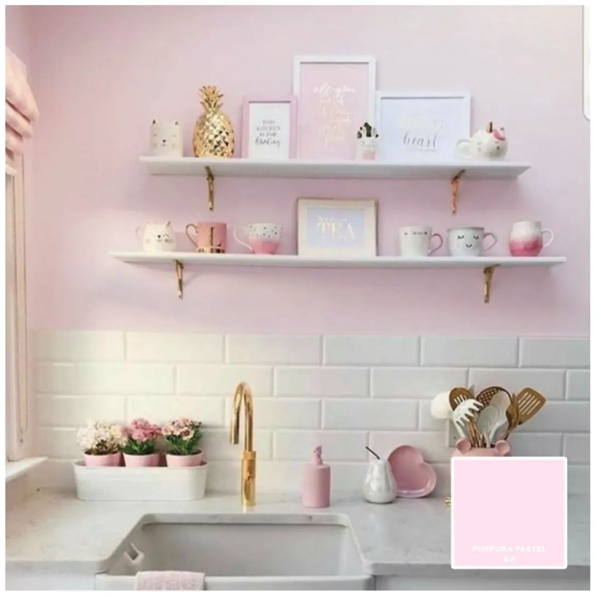 BAUM - TINETA PINTURA ESMALTE AL AGUA - 8-P PURPURA PASTEL