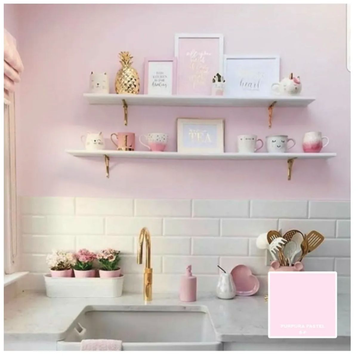 BAUM - TINETA PINTURA ESMALTE AL AGUA - 8-P PURPURA PASTEL