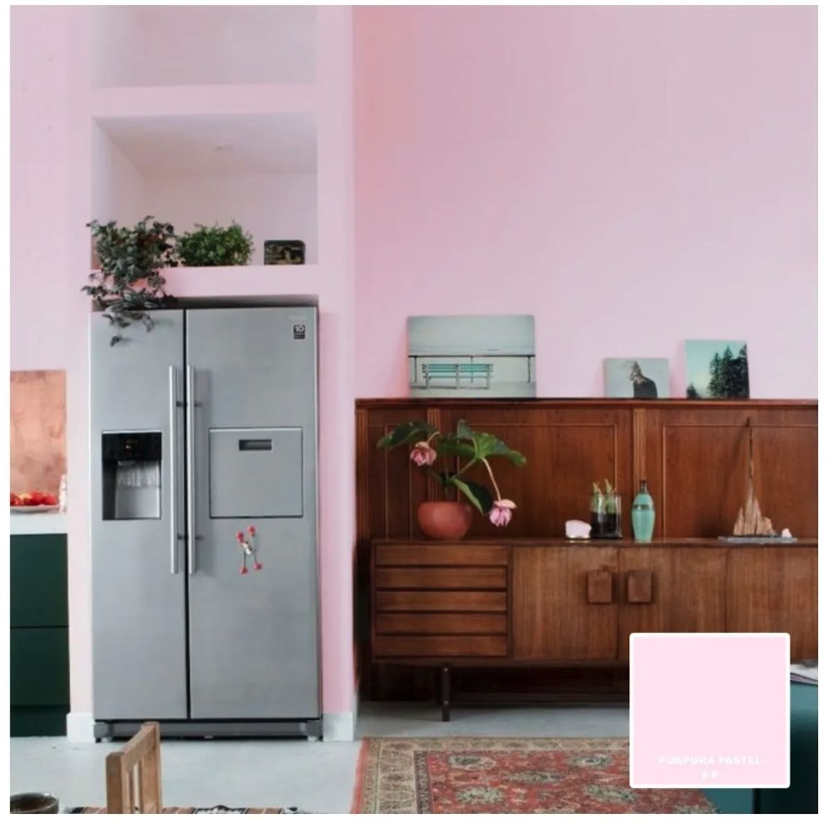 BAUM - TINETA PINTURA ESMALTE AL AGUA - 8-P PURPURA PASTEL