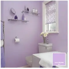 BAUM - TINETA PINTURA ESMALTE AL AGUA - 9-T LILA PALIDO