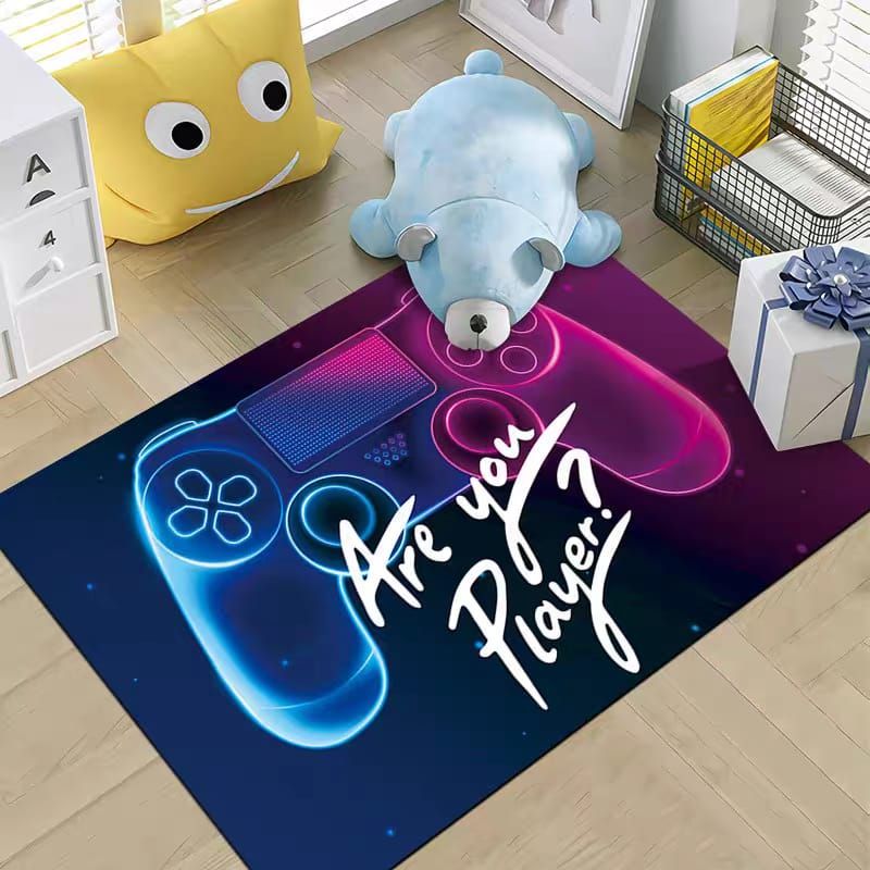 GENERICO - ALFOMBRA JUVENIL 150X200 CONTROL GAMER PLAYER MP