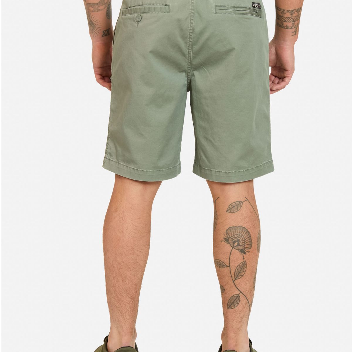 RUSTY - Bermuda Jogger Freeze Verde Hombre Rusty