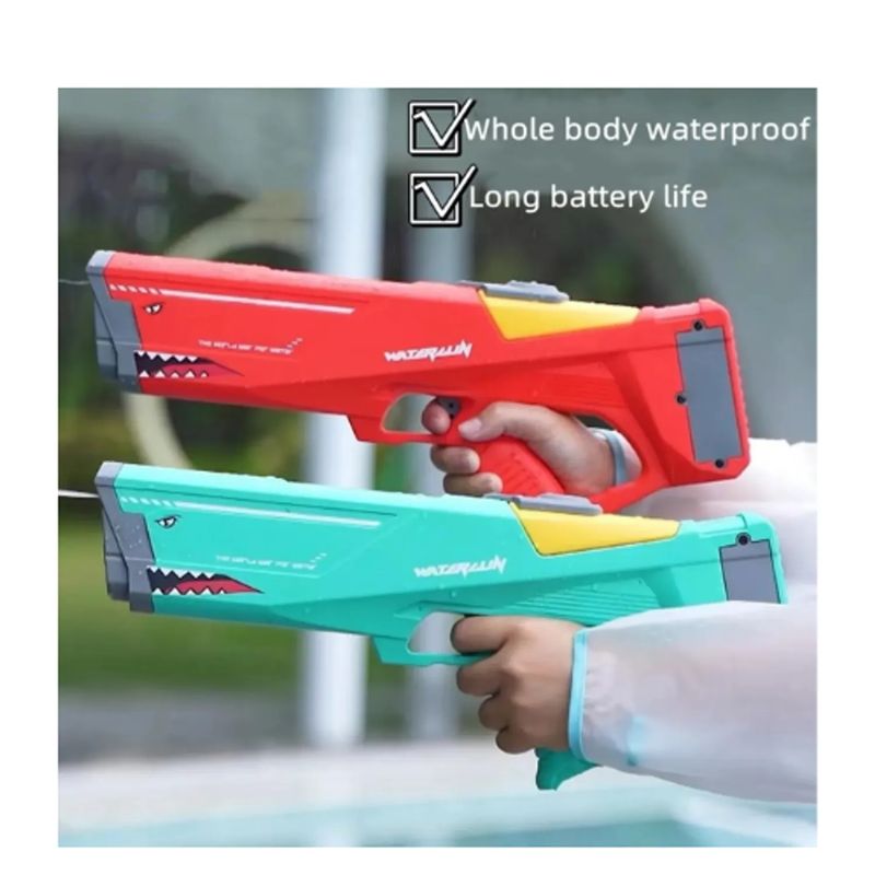 MOVI - PISTOLA DE AGUA TIBURÓN WATER BLITZ DISEÑO ERGONOMICO