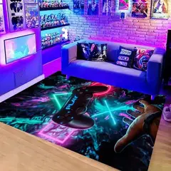 GENERICO - ALFOMBRA JUVENIL 150X200 CONTROL GAMER PLAY MP