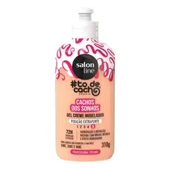 SALON LINE - GEL CREMA MODELADOR CACHOS DOS SONHOS EXTRA FUERTE 310G