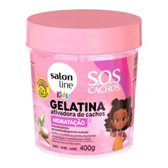 SALON LINE - SOS CACHOS GEL HIDRATACION KIDS 400 G