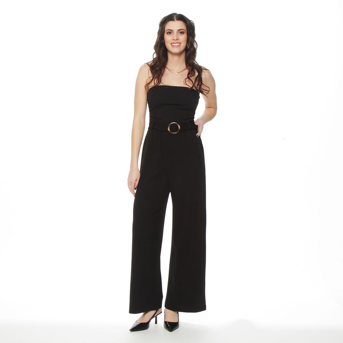 WADOS - ENTERITO STRAPLESS CON CINTURON