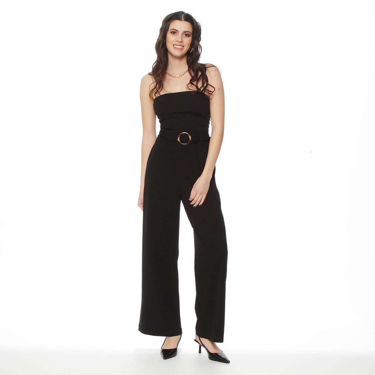 WADOS - ENTERITO STRAPLESS CON CINTURON