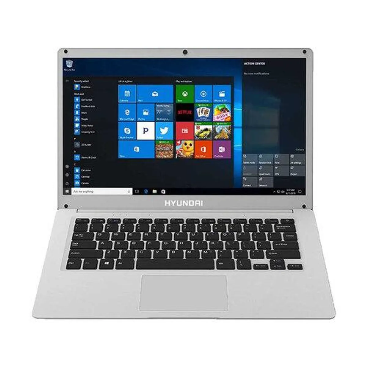 HYUNDAI - Notebook Intel Celeron N4020 4GB 128GBSSD 141 W10H Hybook Reacondicionado