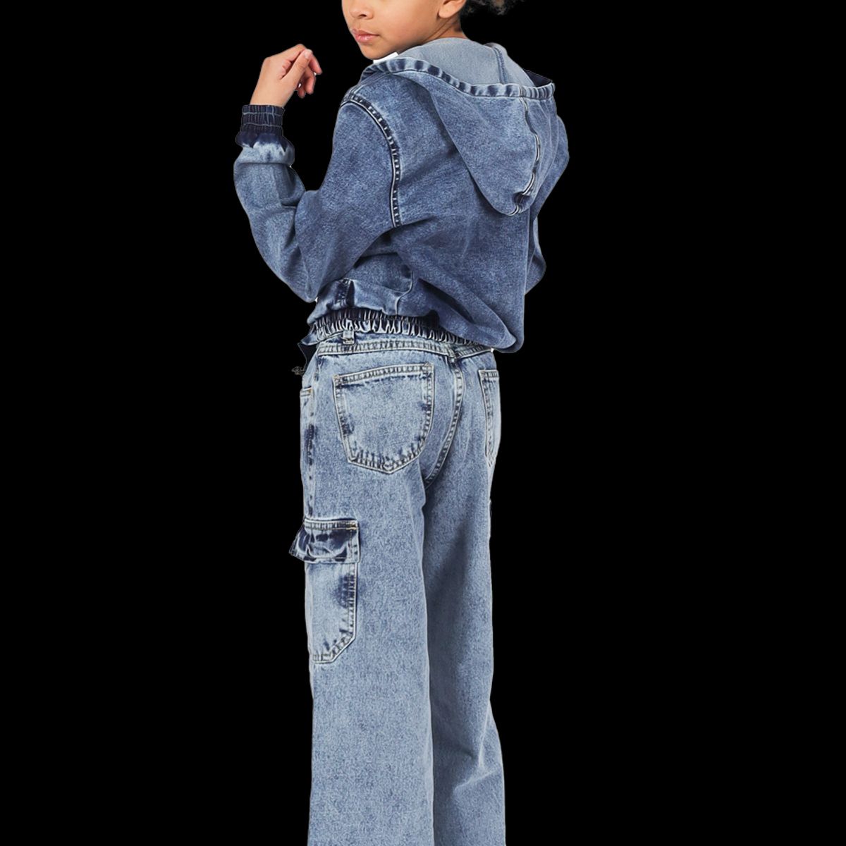 DIVINO JEANS - Jeans Fatima II Celeste Divino Teen