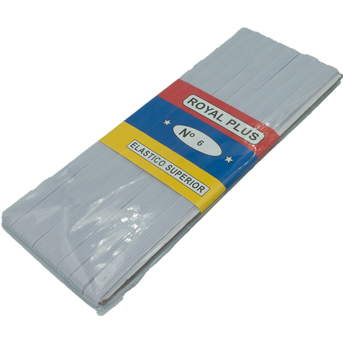 GENERICO - Elástico Blanco N°6 (10mm) de ancho, pieza de 10 mts