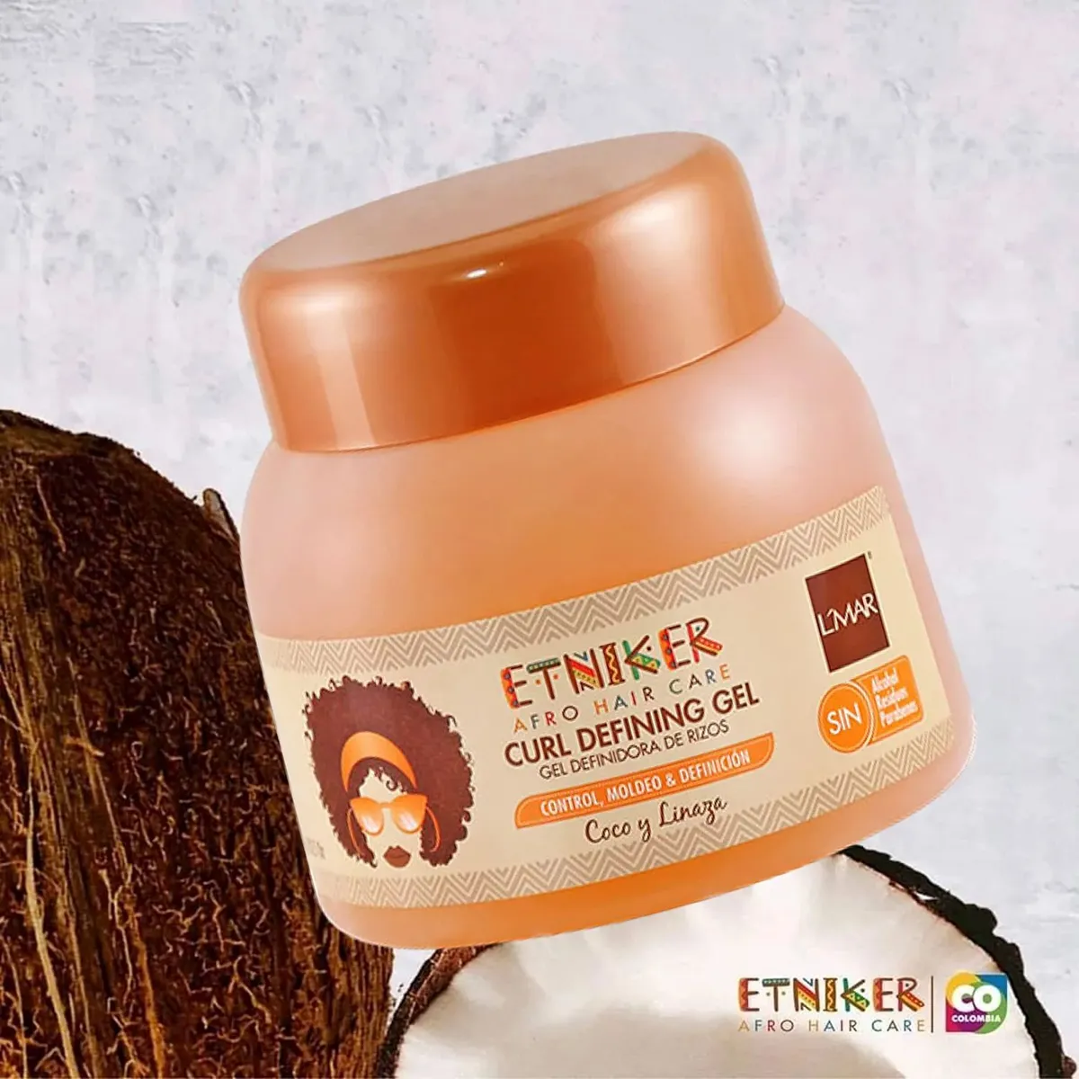 ETNIKER - GEL DEFINIDORA DE RIZOS ETNIKER 300G