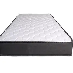GENERICO - Colchon Marrova 2.0 Plazas Resortes Bonell 22 cm Altura Alta Densidad