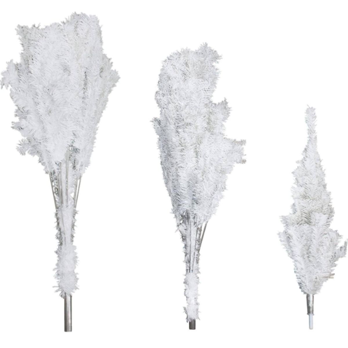 GENERICO - Árbol De Navidad Blanco 1.80 CM Artificial