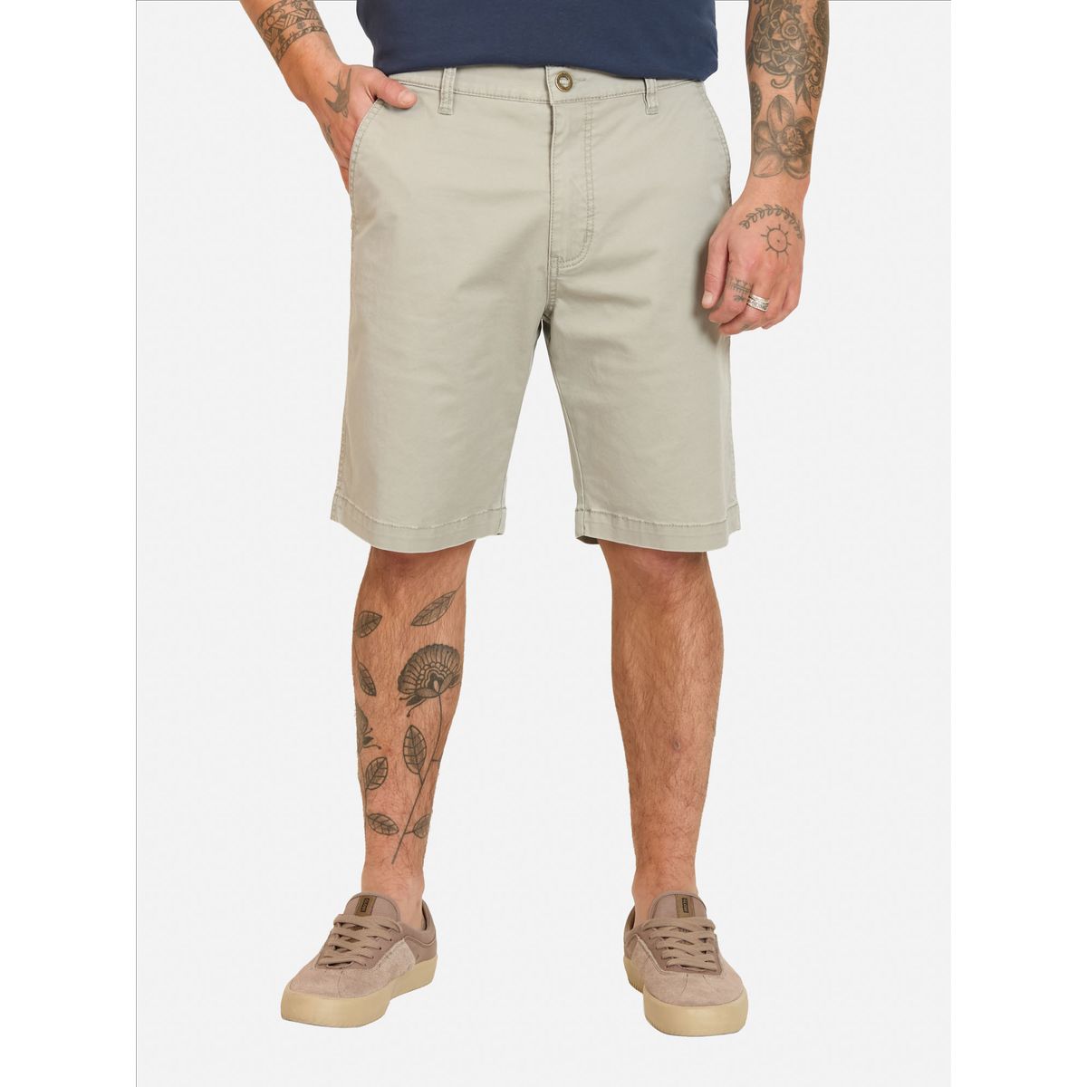RUSTY - Bermuda Framez Beige Hombre Rusty