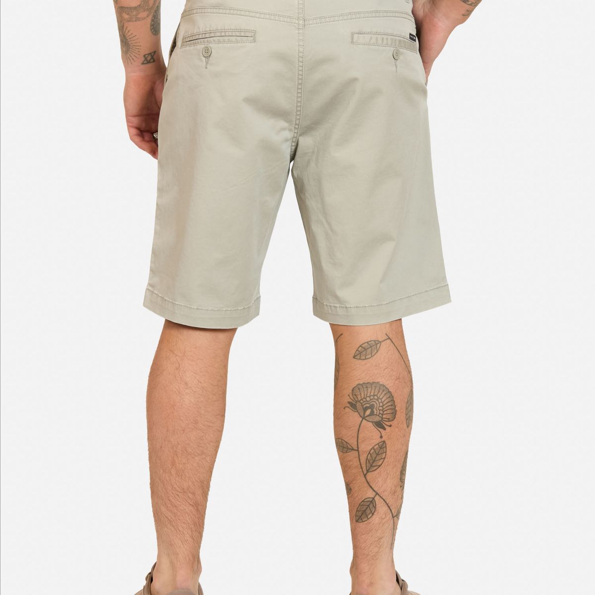 RUSTY - Bermuda Framez Beige Hombre Rusty