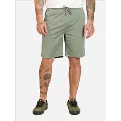 RUSTY - Bermuda Jogger Freeze Verde Hombre