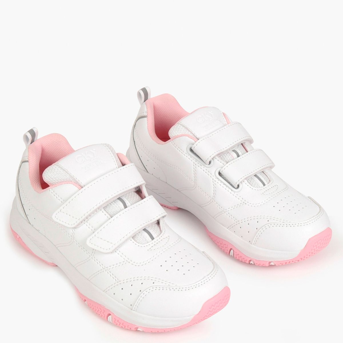 COLLOKY - Zapatilla Escolar Niña Blanca