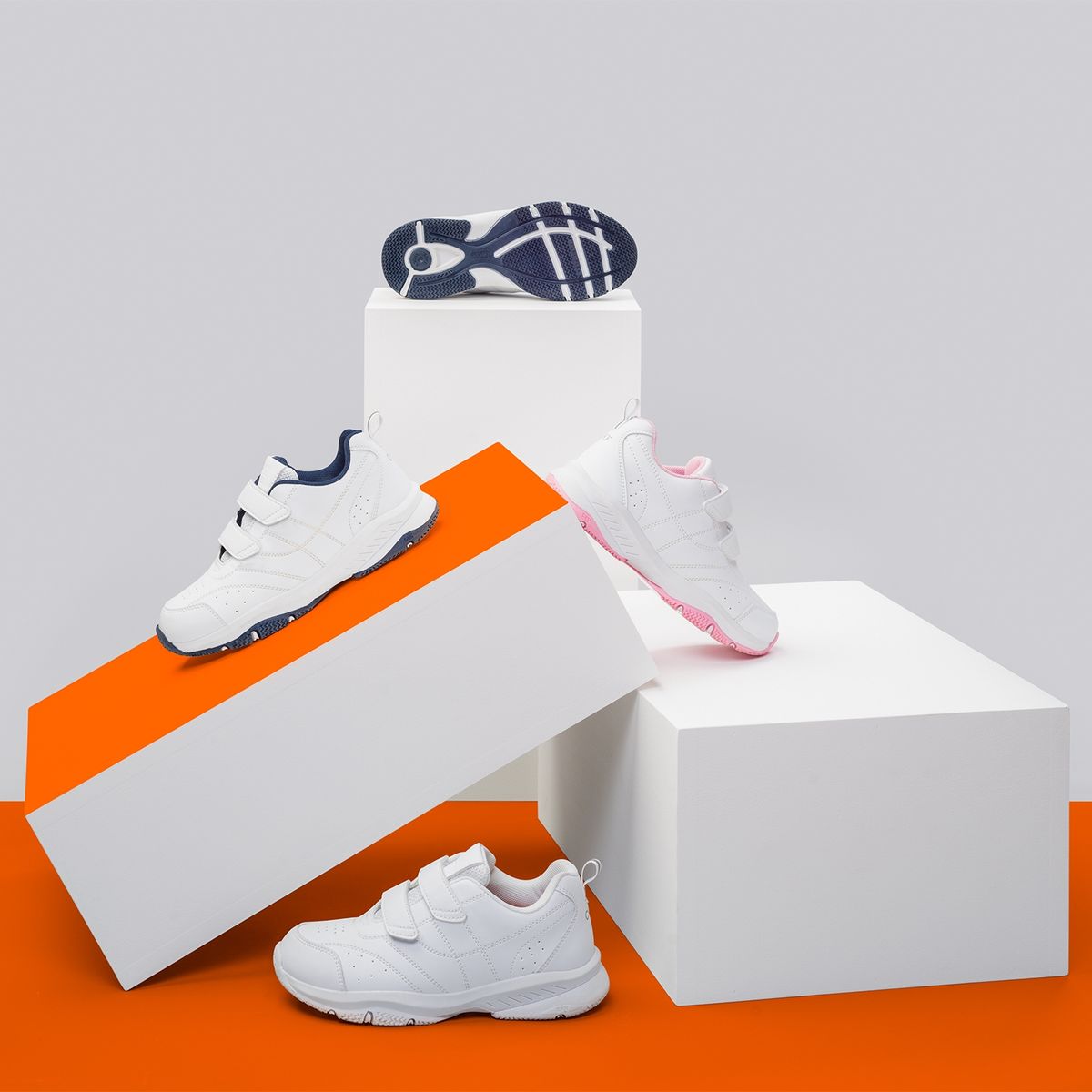 COLLOKY - Zapatilla Deportiva Niña Blanco (34 a 41) Colloky