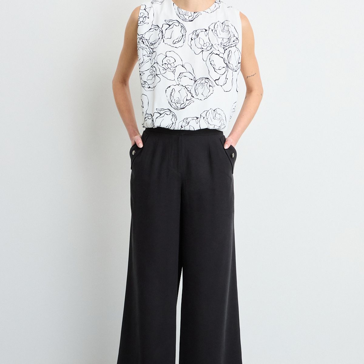 IO - Pantalon Mujer Negro Io