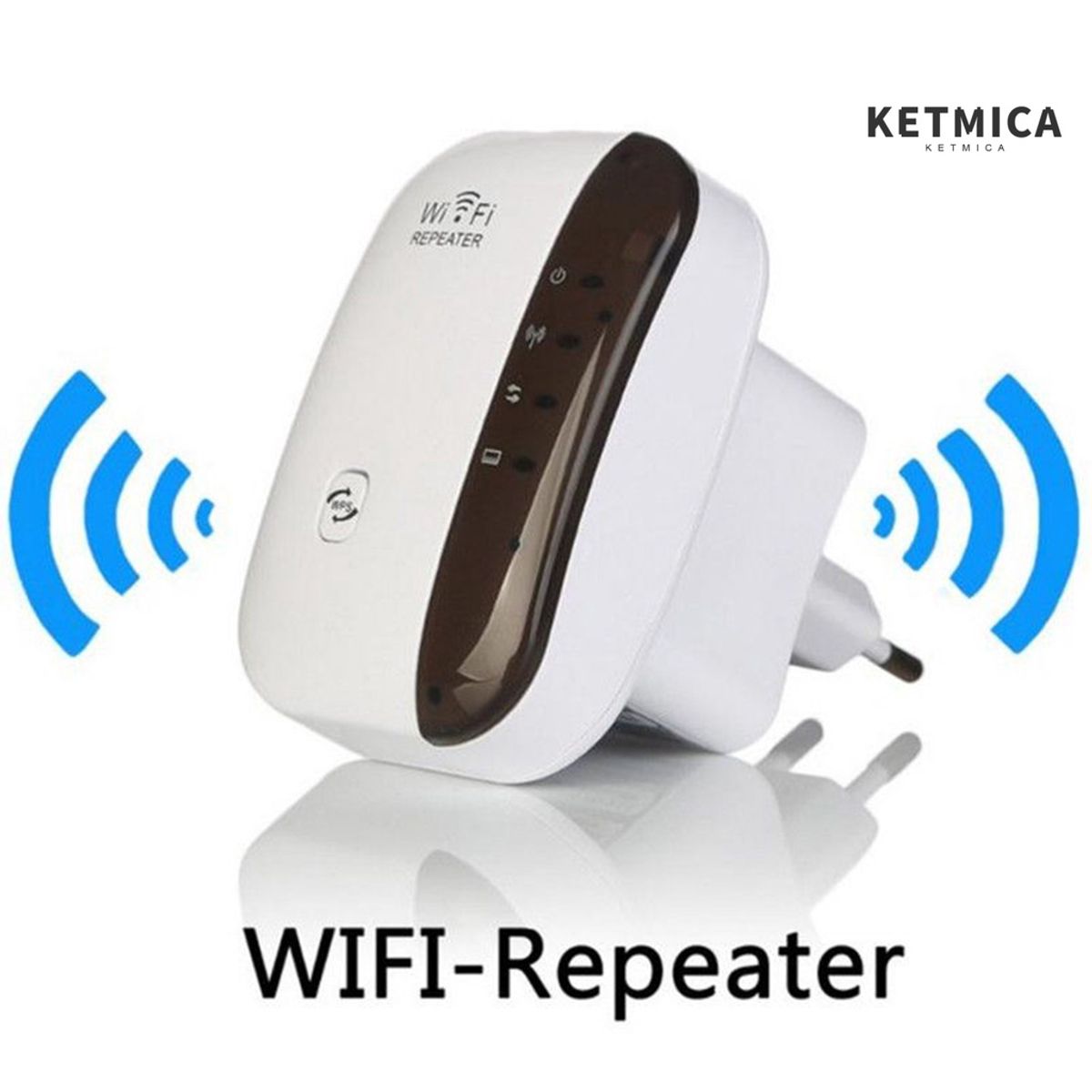 MOVI - AMPLIFICADOR WIFI KETMICA 300MBPS 24GHZ CON WPS Y PUERTO LAN