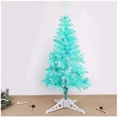 GENERICO - Árbol De Navidad 1.80 CM Color Celeste Decoración Navideña Año Nuevo