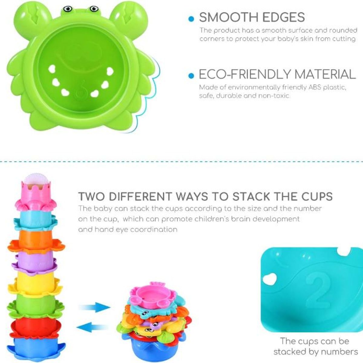 GENERICO - Set Juguetes Para Niños De Baño Y Playa 8 Pcs